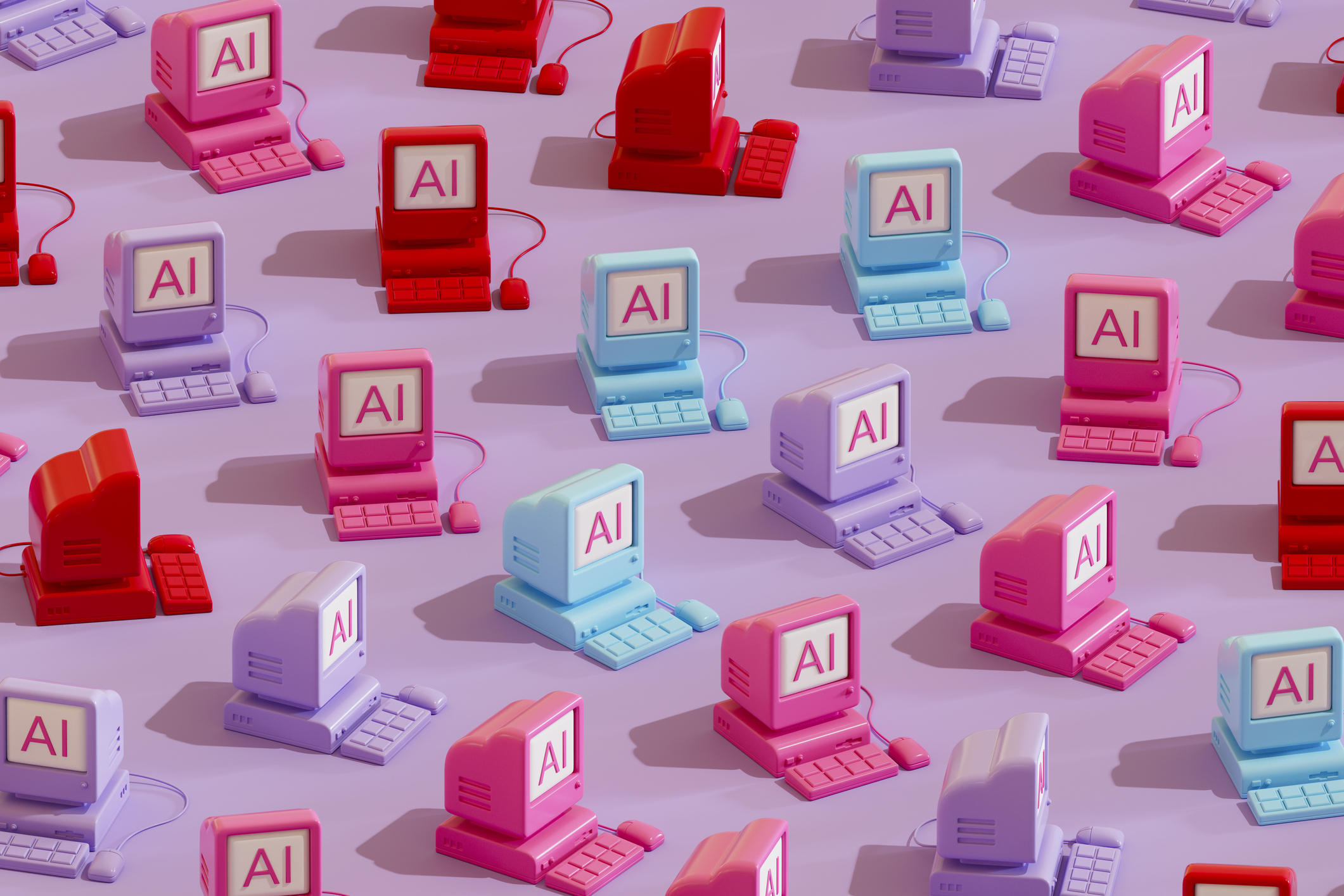 Bunte Computer AI